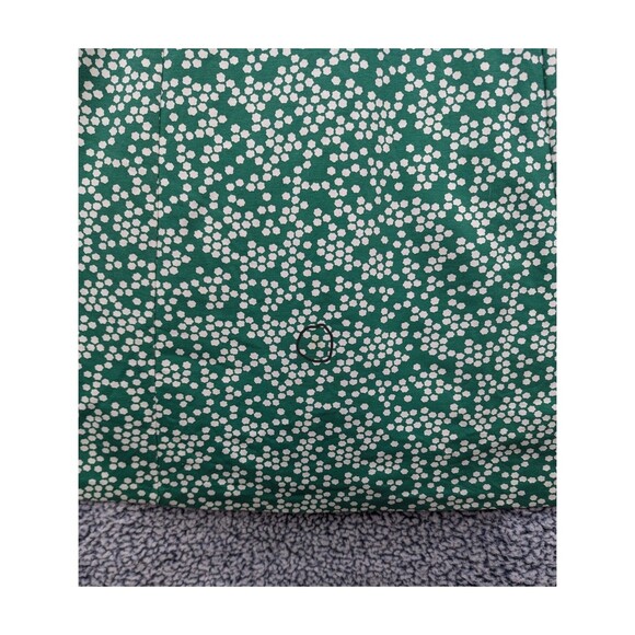 Boden Julianna Ponte Fit and Flare Midi Dress Size 16 Long Polka Dot Modal Green - Picture 10 of 15